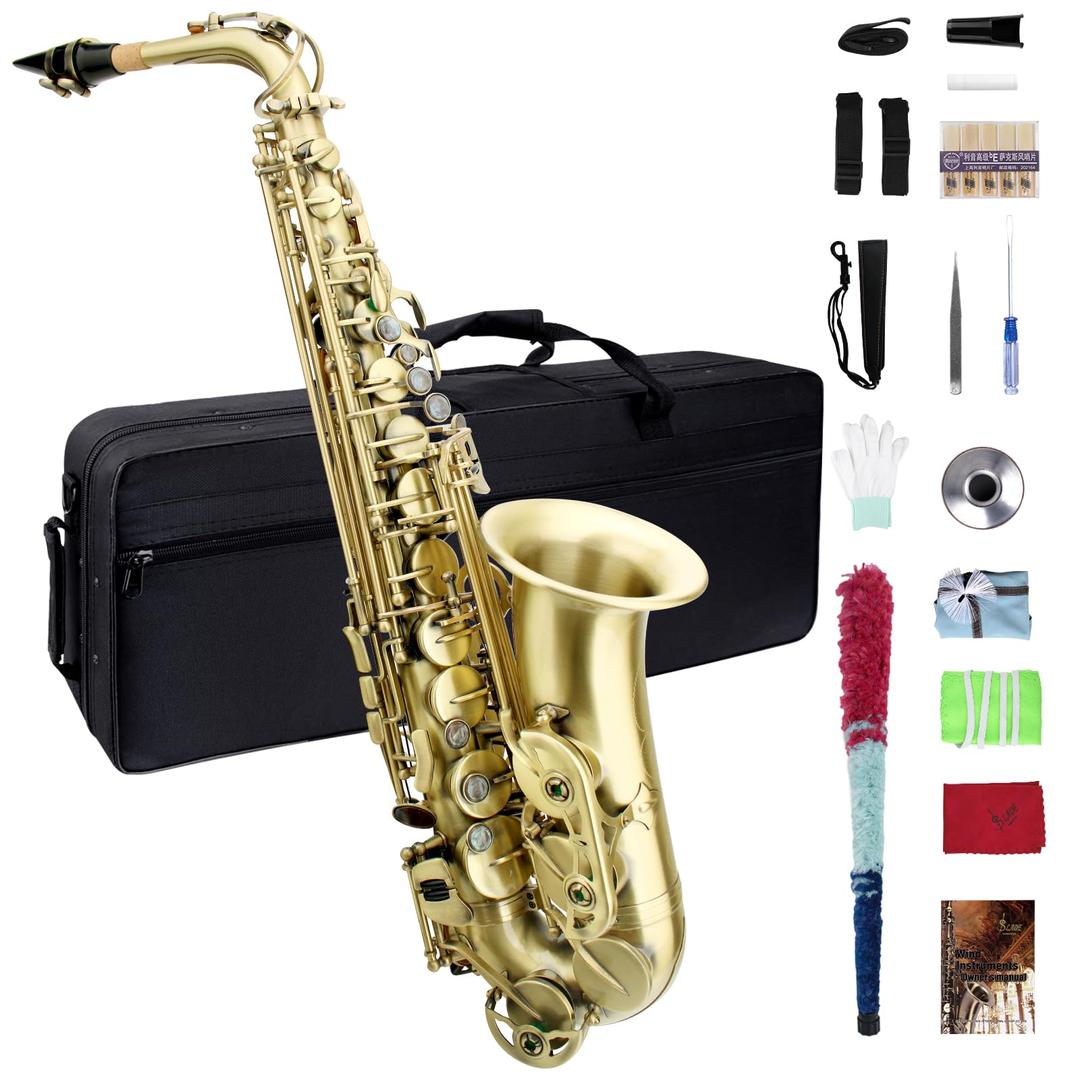 Eb Alto Saxophone, Saxophone for Beginners, Saxophone for Students, Saxophones Alto, Beginner Saxophone, Student Saxophone Beginner, Alto Sax, Alto Saxophone, Antique Bronze Saxophone