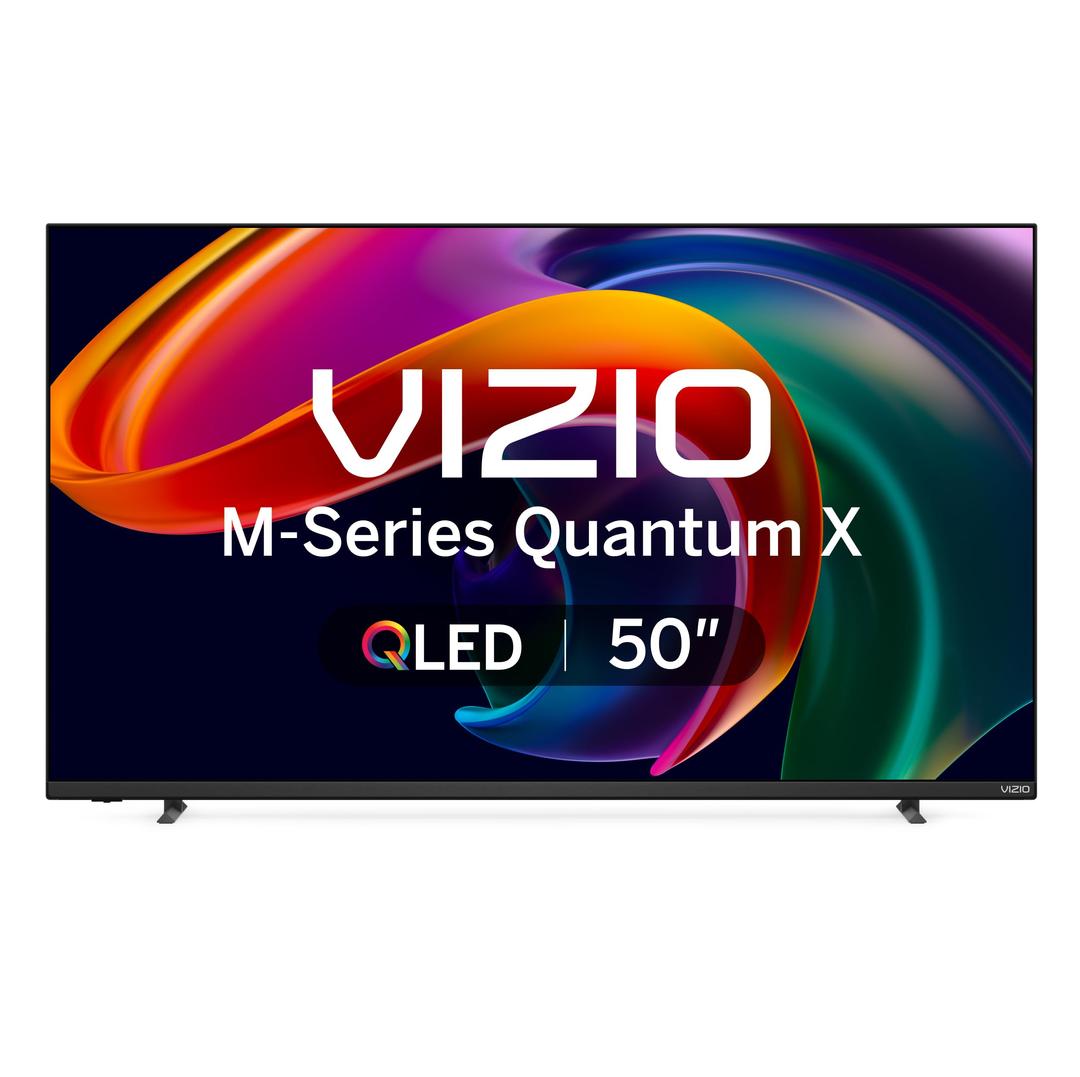 VIZIO50-inch MQX-Series 4K 120Hz QLED HDR10+ Smart TV with Dolby Vision, Active Full Array, 240Hz @ 1080p PC Gaming, WiFi 6E, Apple AirPlay, Chromecast Built-in, M50QXM-K01, 2023 Model