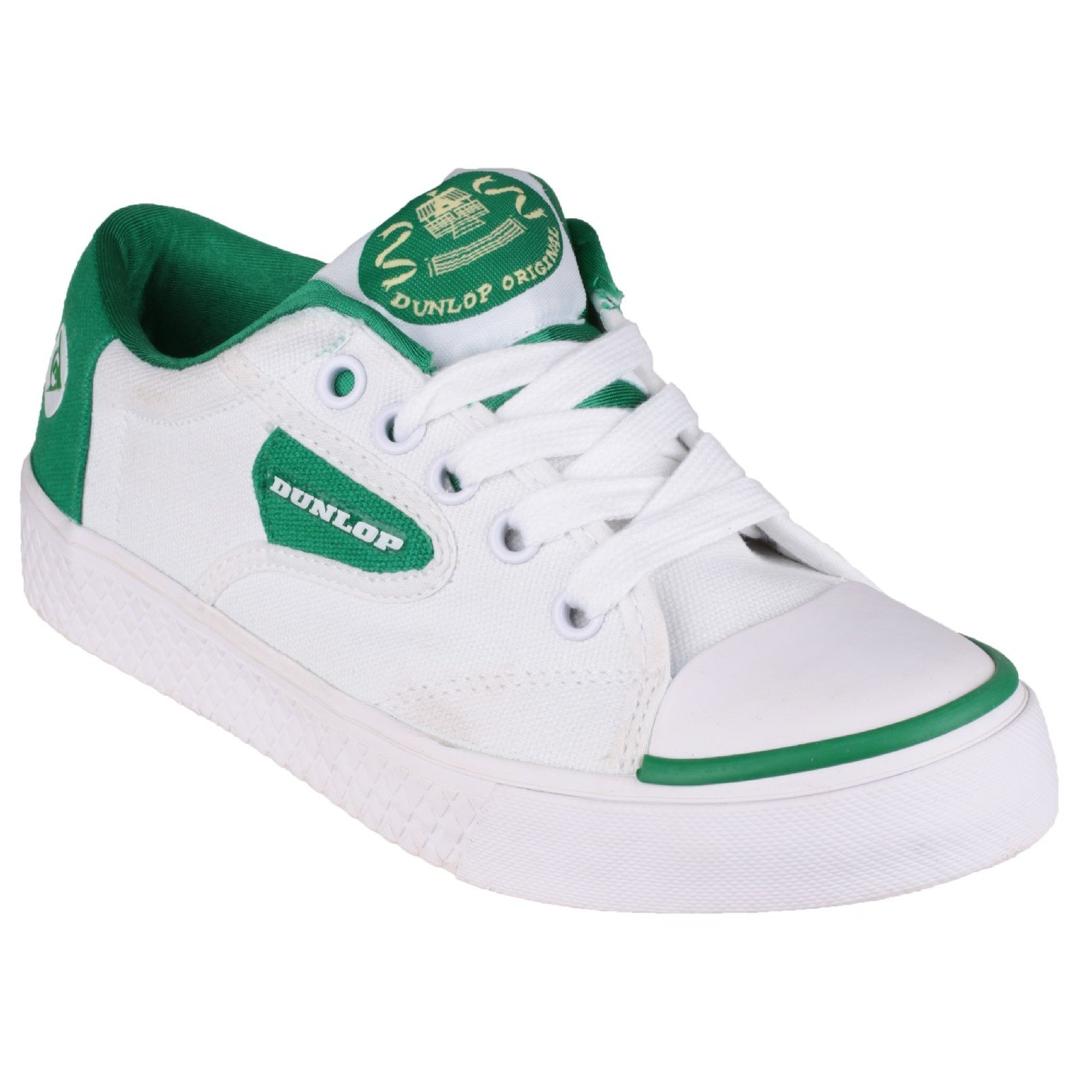 Dunlop Green Flash DU1555 Non-Marking Trainer/Mens Trainers