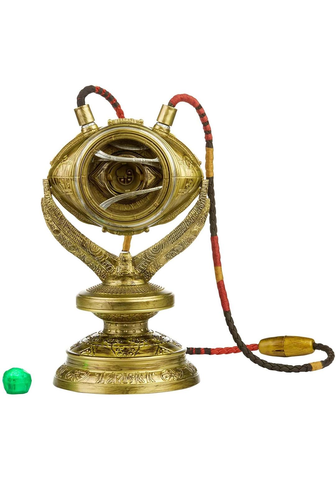 Marvel Legends Series Doctor Strange Premium Role Play Eye of Agamotto Electronic Talisman Adult Fan --Costume and Collectible, Ages 14 and Up