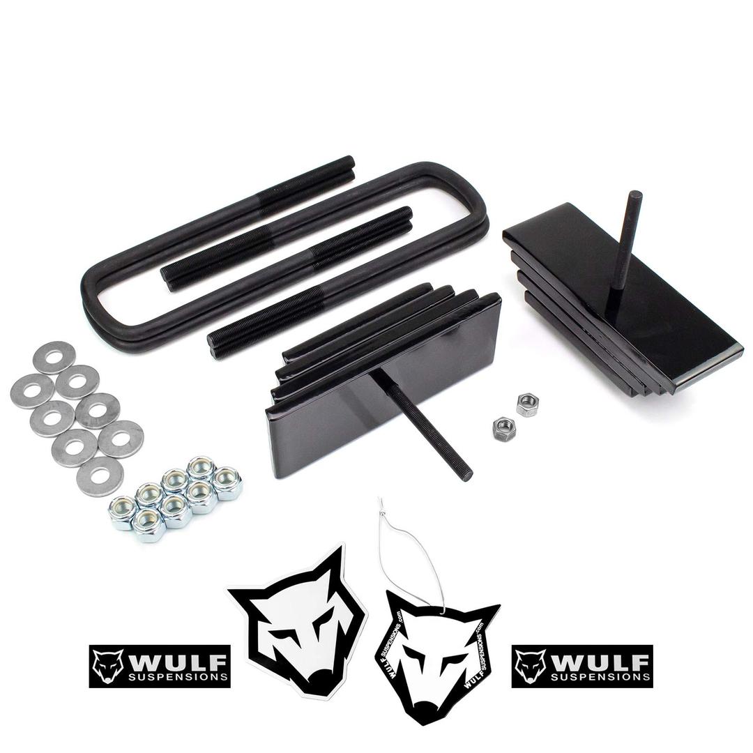 WULF 2.8" Front Adj Leveling Lift Kit compatible with 1999-2004 Ford F250 F350 Super Duty 4X4