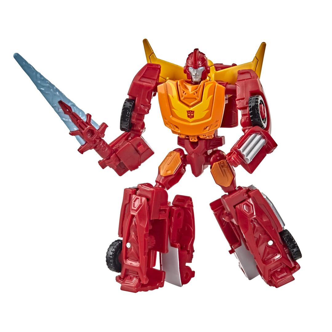 TRANSFORMERS Toys Generations War for Cybertron: Kingdom Core Class WFC-K43 Autobot Hot Rod Action Figure - 8 and Up, 8.5 cm Multicolor F5679