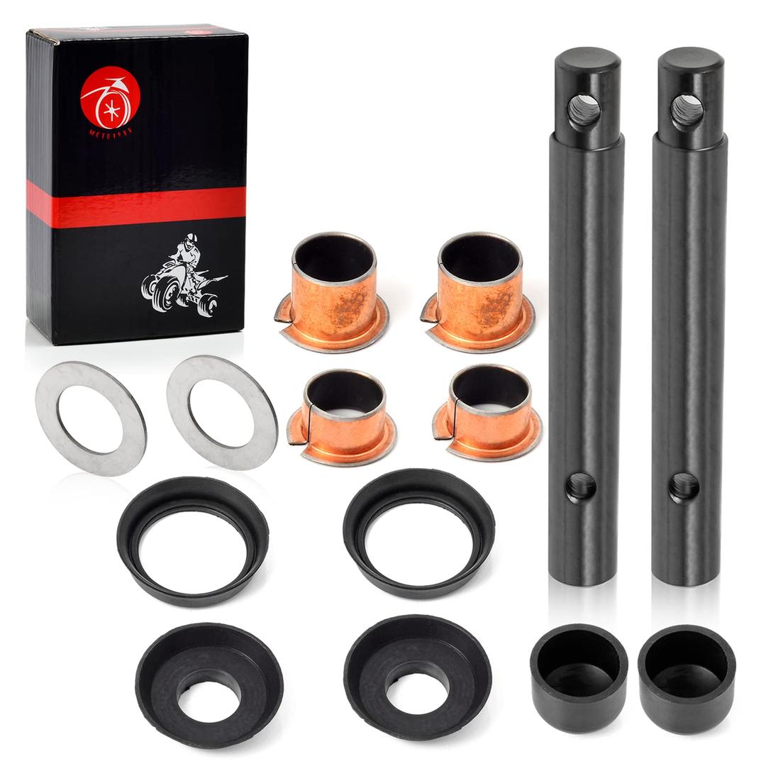 Steering Knuckle King pin & Bushing Repair Kit Compatible with Yamaha Golf Cart G2 G8 G9 G11 G14 G16 G19 G20 1985-2001