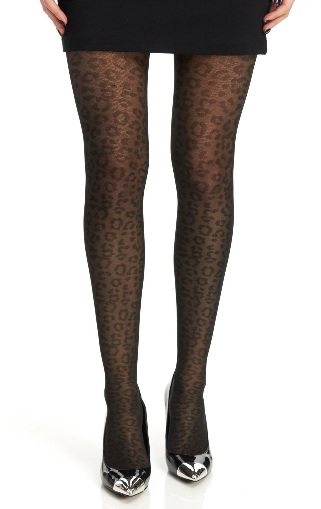 Berkshire Leopard Lace Textured Control Top Tights