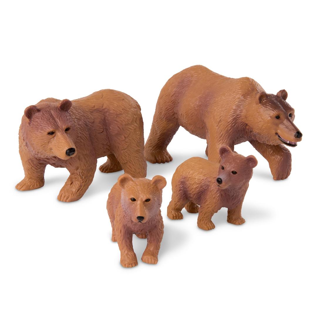 Terra by BattatBrown Bear Family, Terra And B Toys, Multi Color, An2732Z, An2829Z