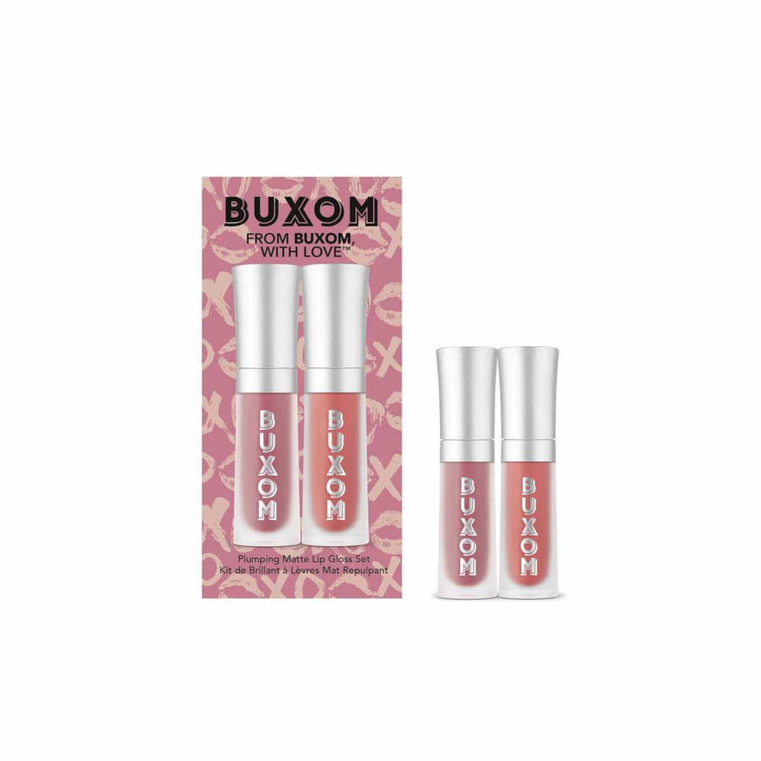 BUXOM Full-On Plumping Lip Matte, Velvety Smooth, Matte Finish Lip Plumper, Peptides & Vitamin E for Plump, Moisturized Lips, Cruelty Free