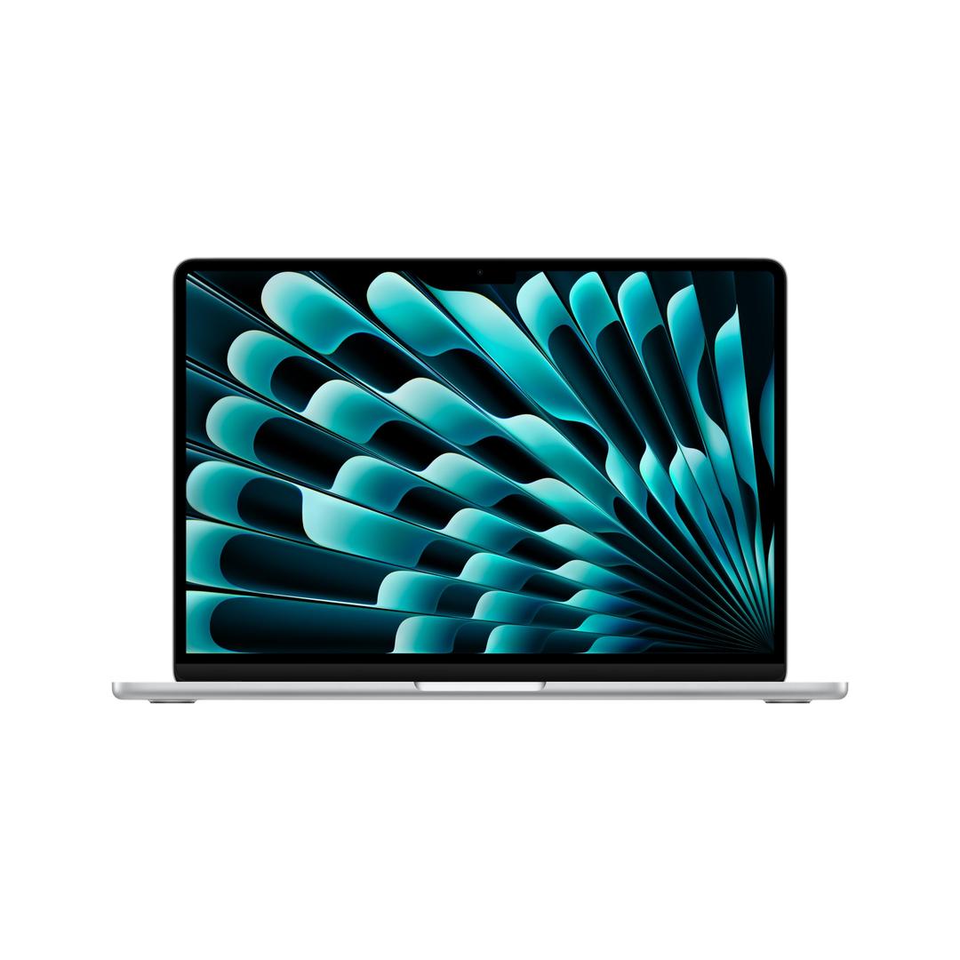 Apple2024 MacBook Air 13-inch Laptop with M3 chip: 13.6-inch Liquid Retina Display, 8GB Unified Memory, 256GB SSD Storage, Backlit Keyboard, 1080p FaceTime HD Camera, Touch ID; Silver