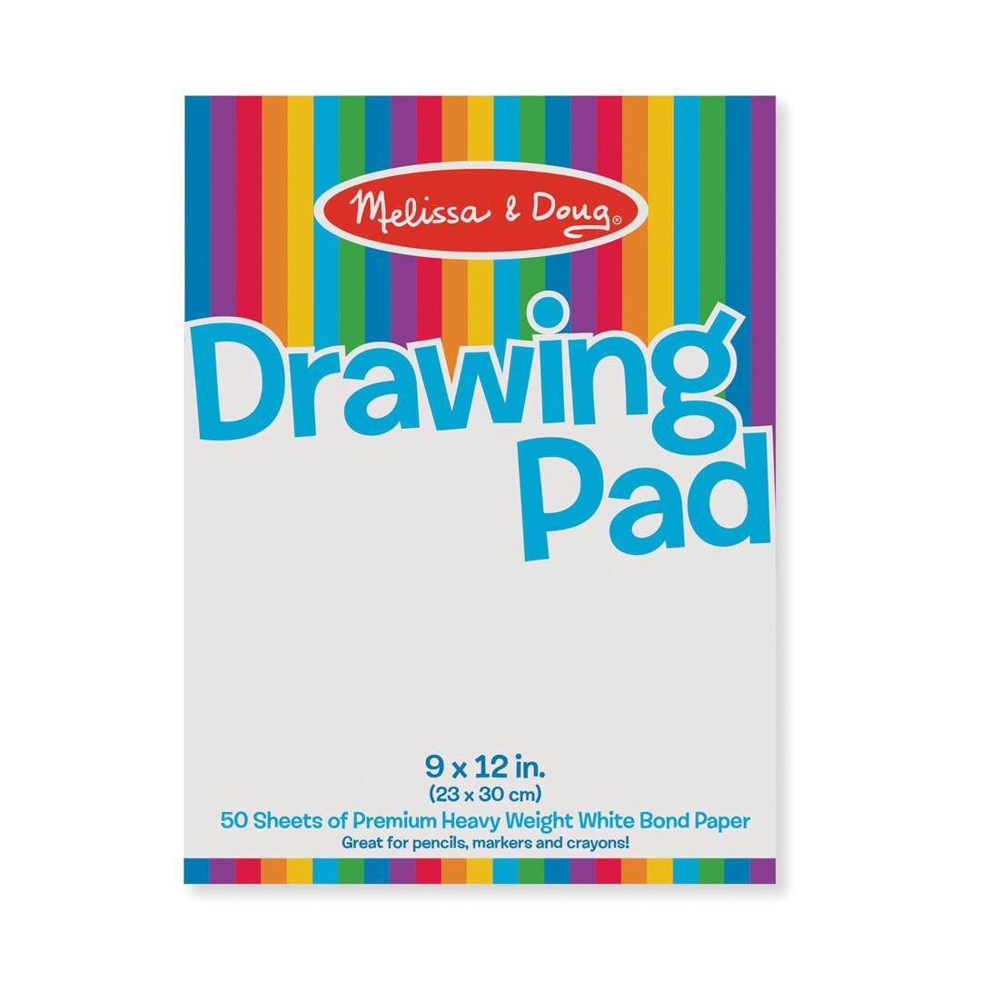 Melissa & DougDrawing Pad (9 x 12 inches) With 50 Sheets of White Bond Paper