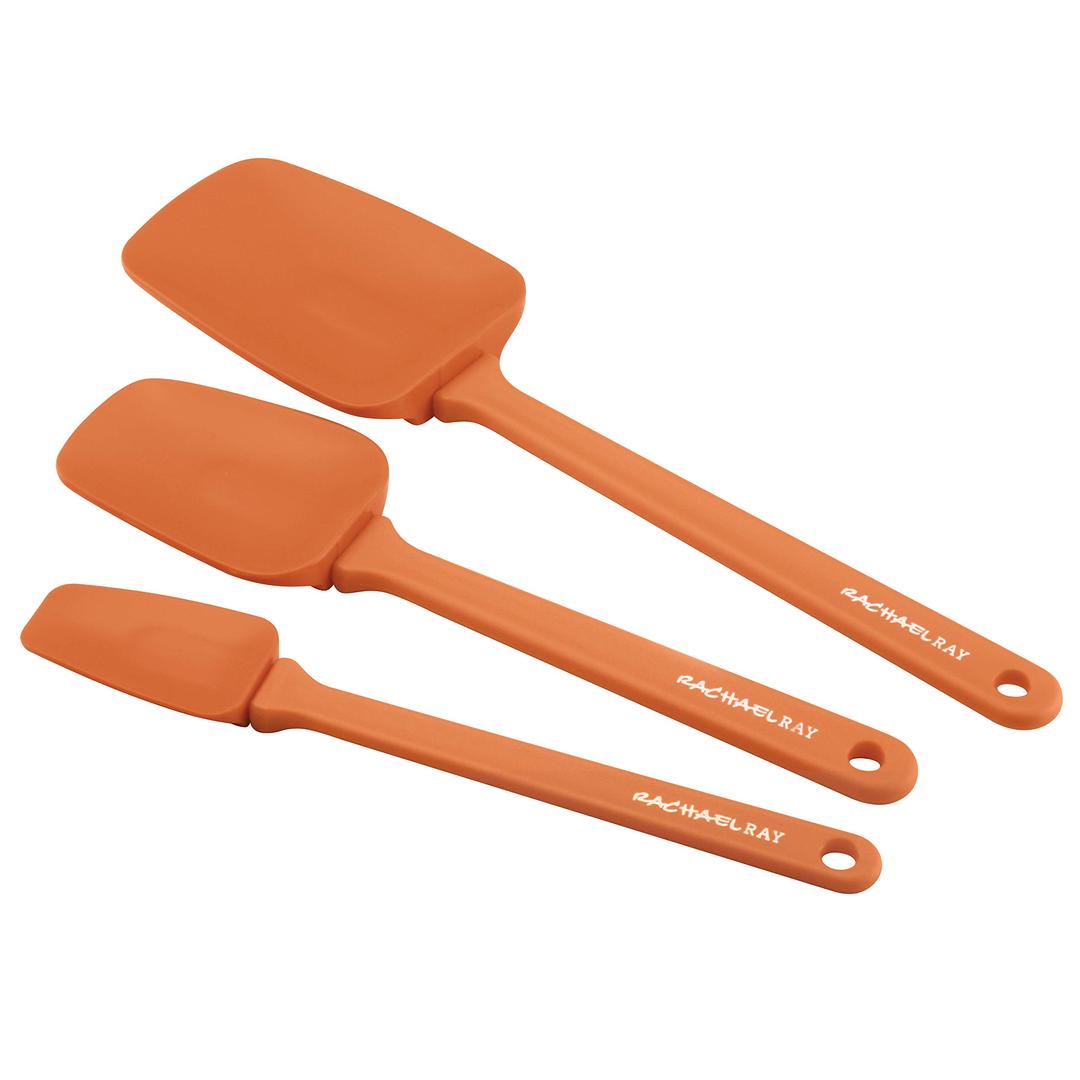 Rachael Ray Tools & Gadgets Spoonula Set, 3 Piece, Orange