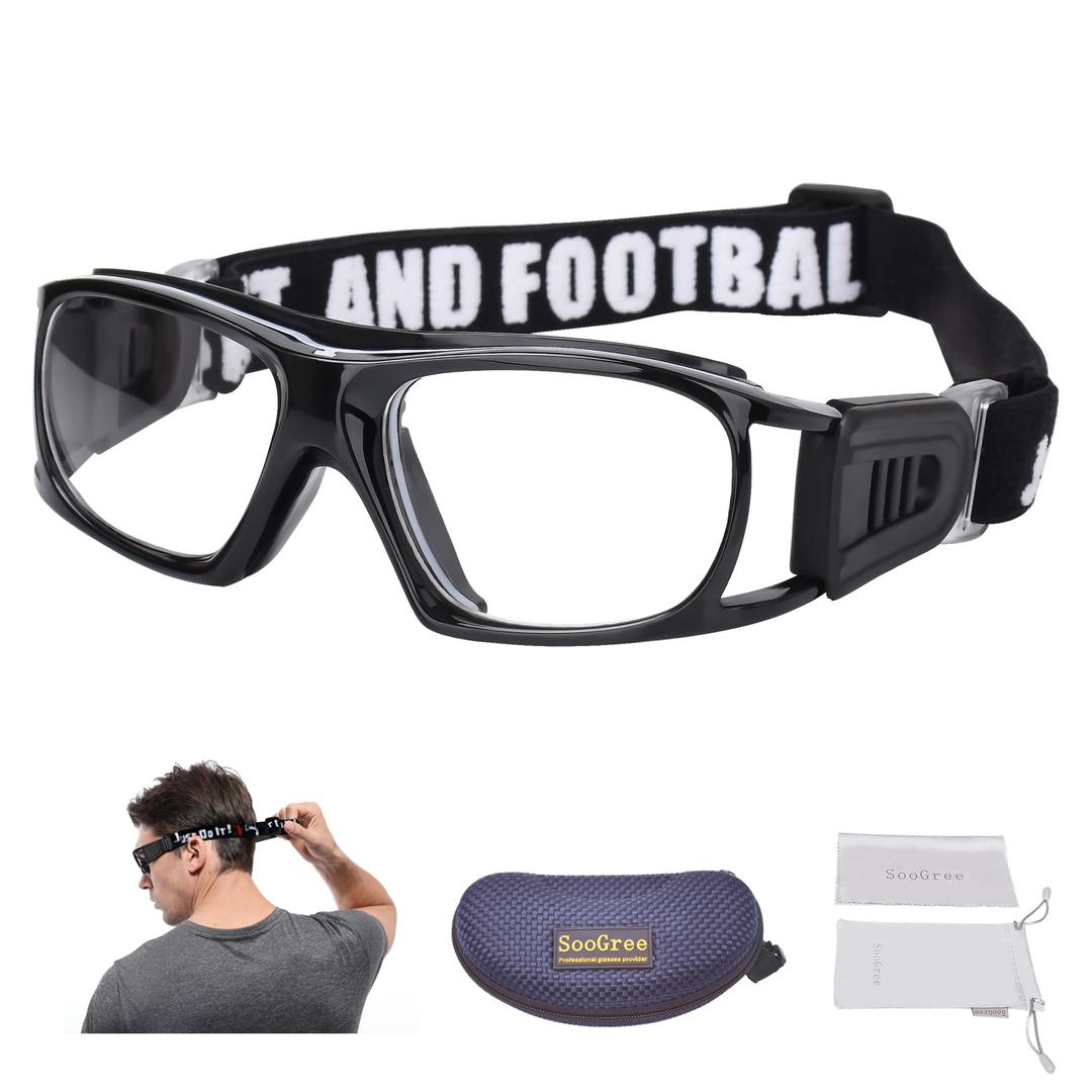 Sport Glasses for Men Women Basketball Football Sport Goggles Anti Fog Shock Collision Wearable Glasses