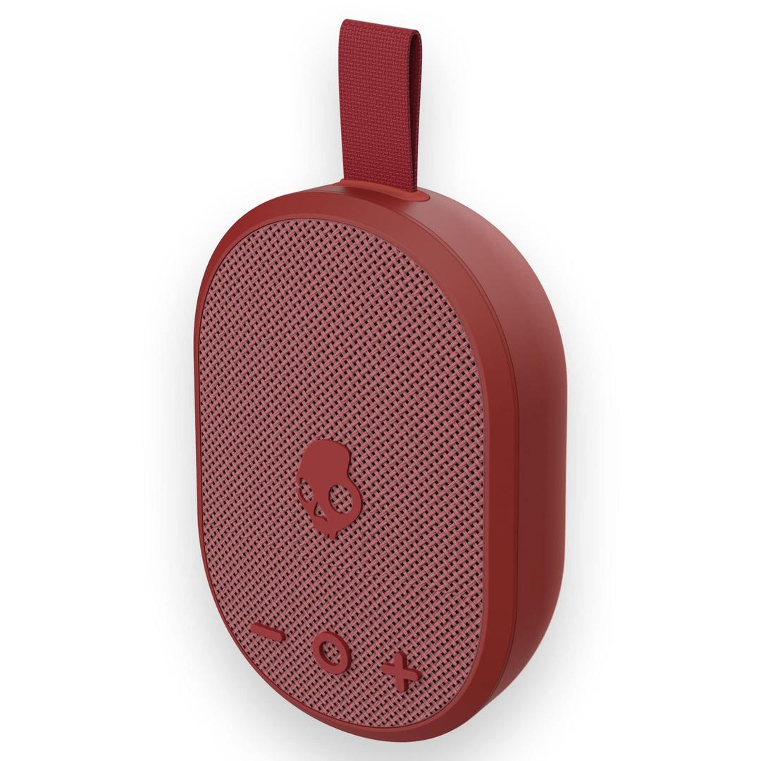 Skullcandy Ounce Wireless Bluetooth Speaker - IPX7 Waterproof Mini Portable Speaker with 16 Hour Battery, Downward Firing Passive Radiator, and Ballistic Nylon Carry Strap