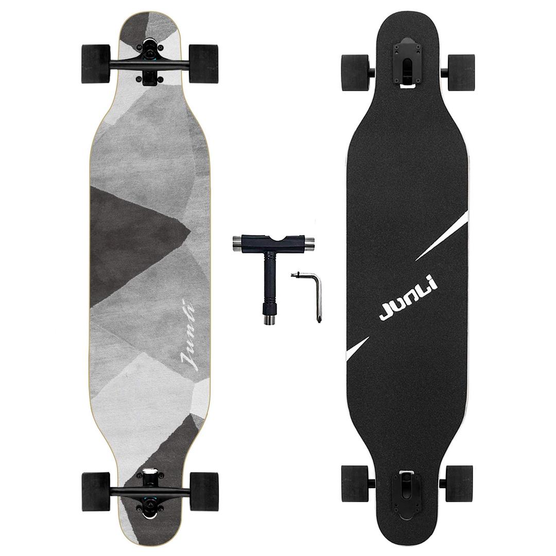 41 Inch Freeride Skateboard Longboard - Complete Skateboard Cruiser for Cruising, Carving, Free-Style and Downhill