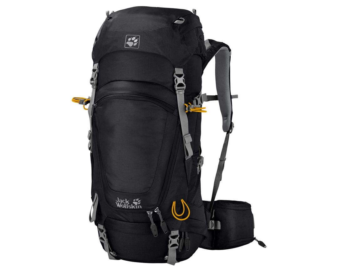 Jack Wolfskin Highland Trail Rucksack, Black, 36 L