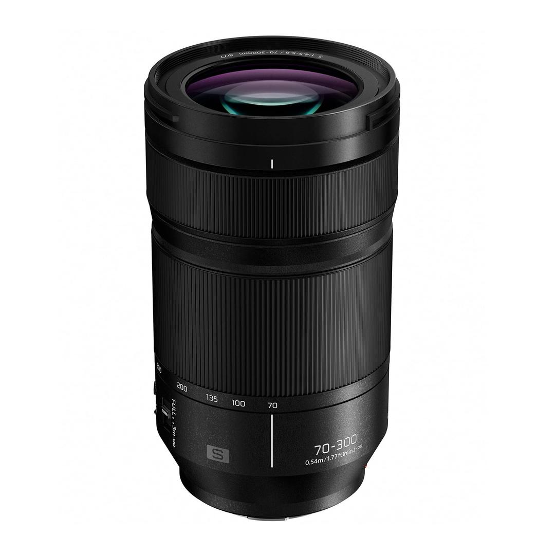 PanasonicLUMIX S Series Camera Lens, 70-300mm F4.5-5.6 Macro O.I.S. L Mount Interchangeable Lens for Mirrorless Full Frame Digital Cameras Black