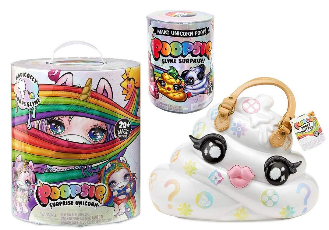 Poopsie Pooey Puitton Slime Surprise Slime Kit & Carrying Case, Oopsie Slime Surprise Unicorn, & Slime Surprise Unicorn Poop