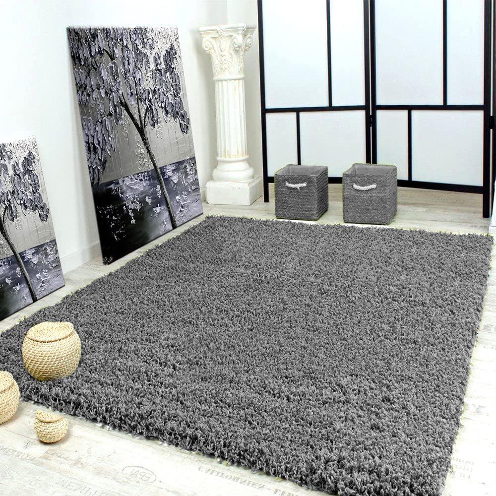 TrendMakers Rug, Fibre, Grey, 120_x_170_cm