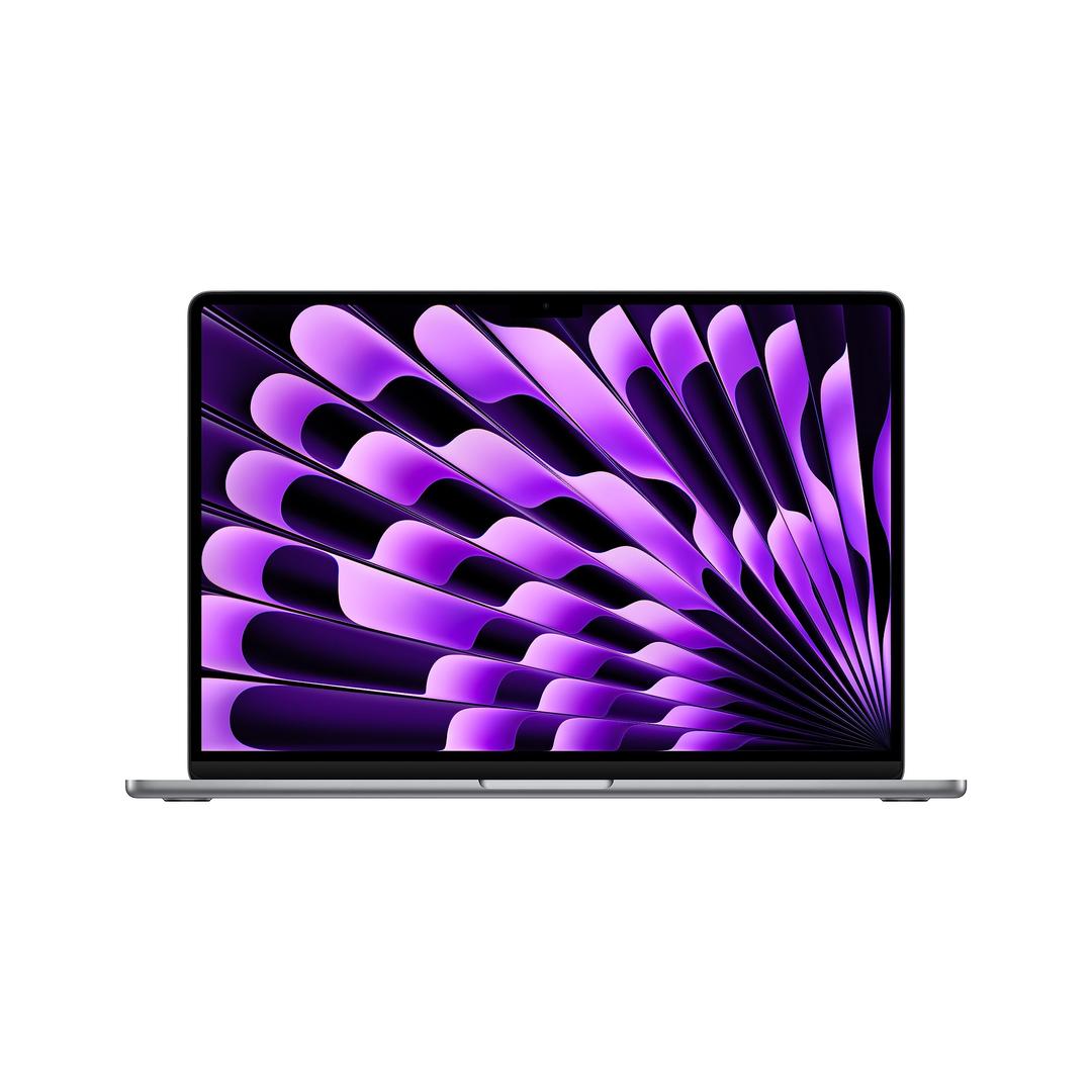 Apple2023 MacBook Air laptop with M2 chip: 15.3-inch Liquid Retina display, 8GB RAM, 512GB SSD storage, backlit keyboard, 1080p FaceTime HD camera, Touch ID. Works with iPhone/iPad; Space Grey