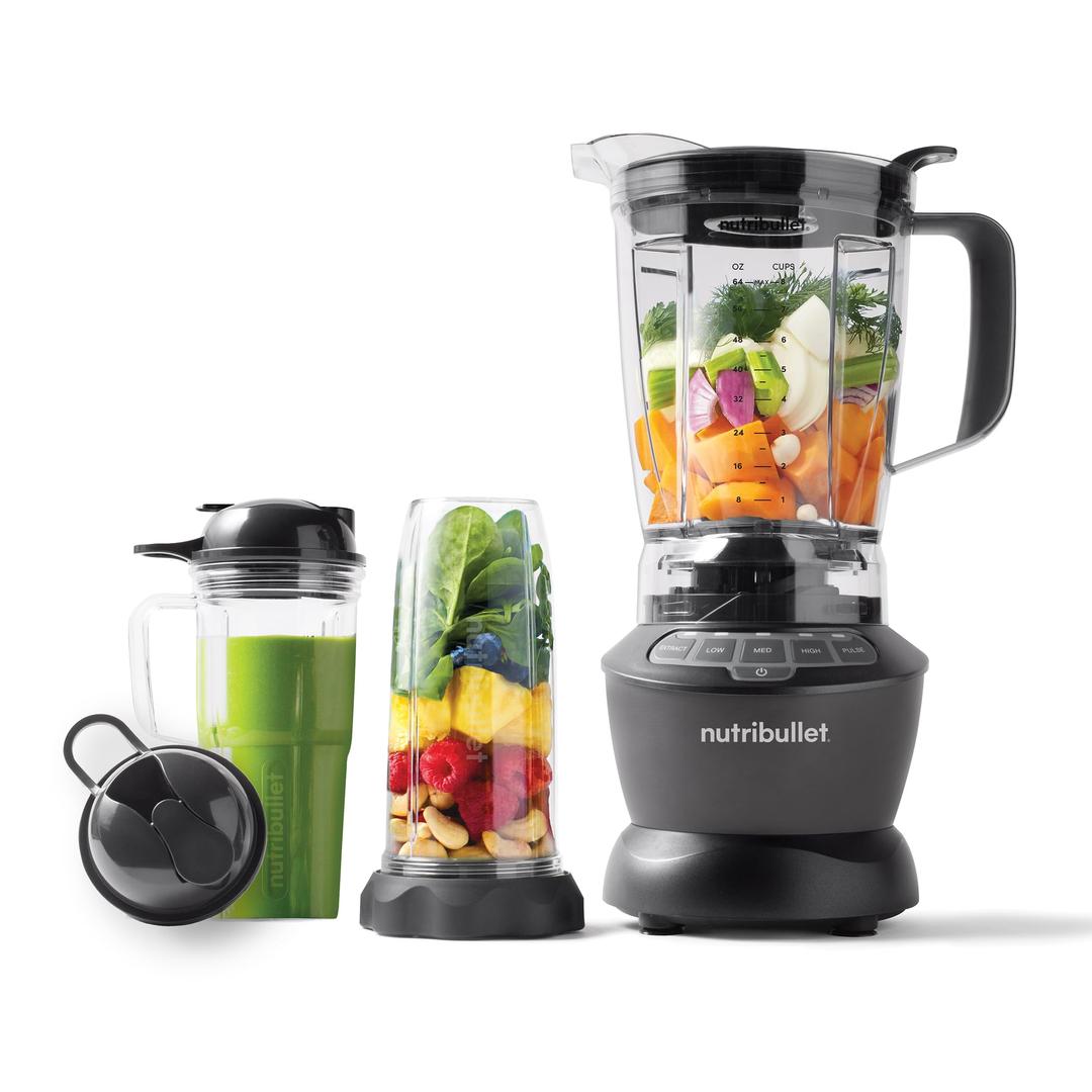 NutriBulletFull-Size Blender Combo 1200W – NBF50500 - Dark Gray