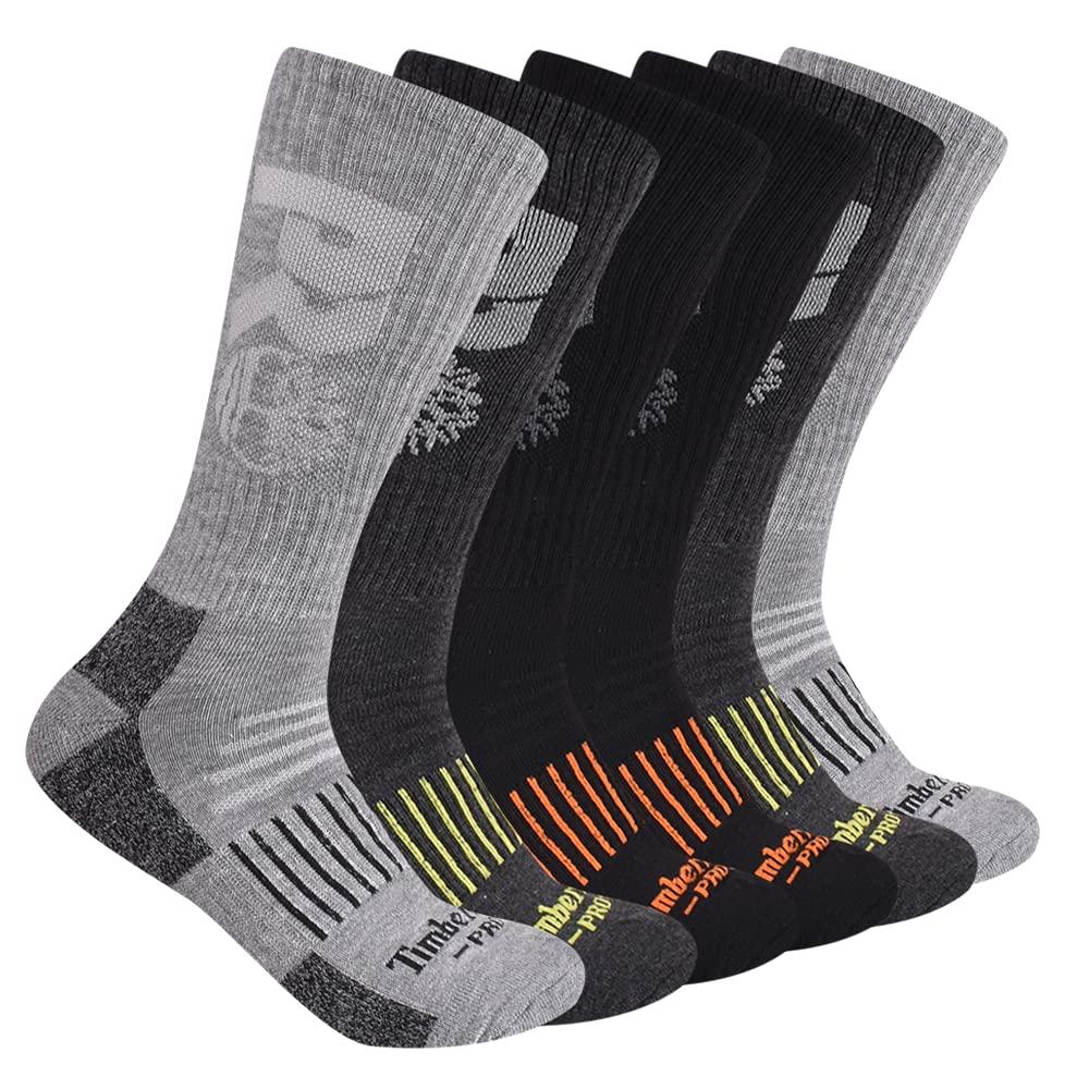 Timberland PROMen's 6-Pack Crew Socks