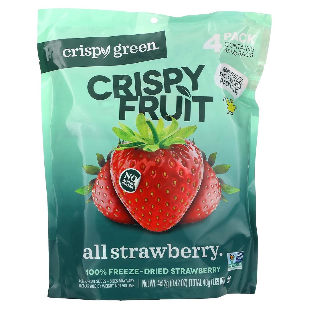 CRISPY GREEN Freeze Dried Strawberry, 1.69 OZ