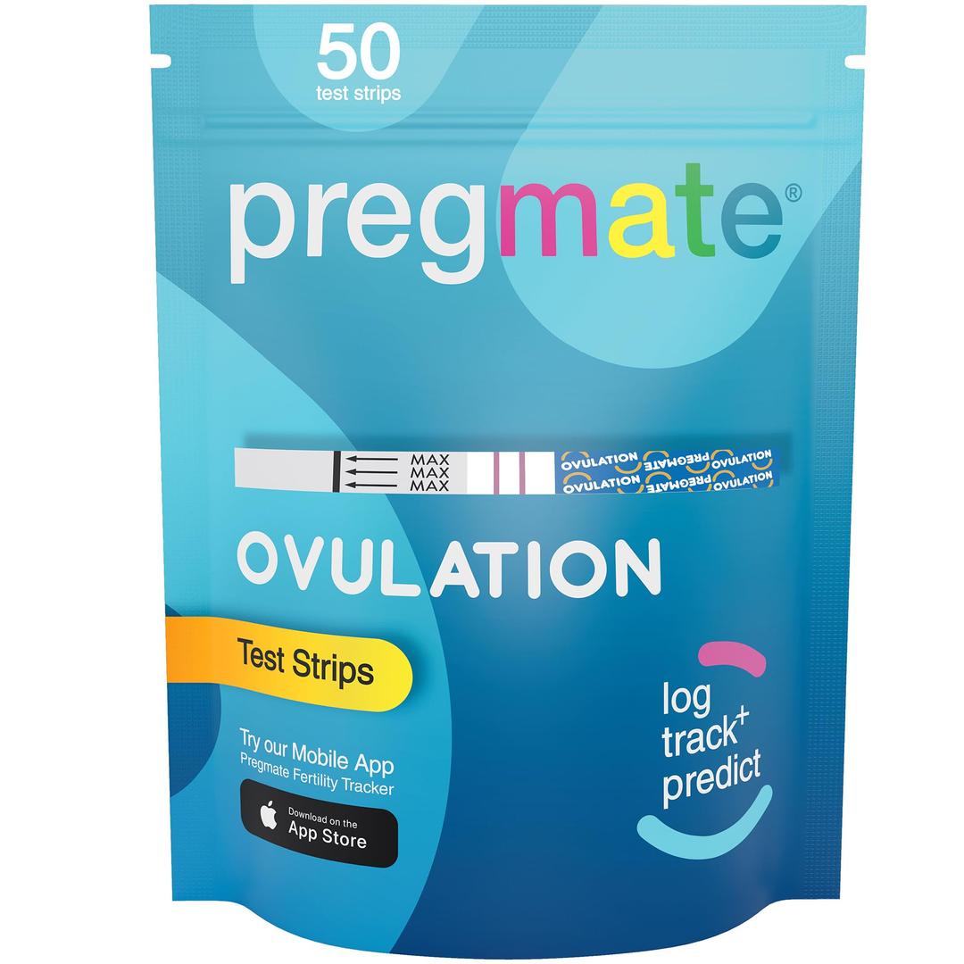 Pregmate 50 Ovulation Test Strips Predictor Kit (50 Count)