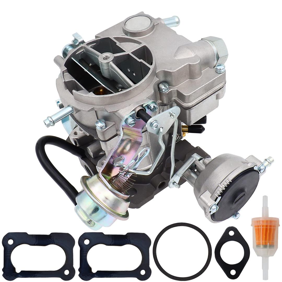 2 Barrel Carburetor for Rochester 2GC Chevy 5.7L 350 6.6L 400 Engines for Chevrolet Small Block C10 C20 C30 1975-1980 Bel Air 1970-1975 Biscayne, Carb with Gaskets