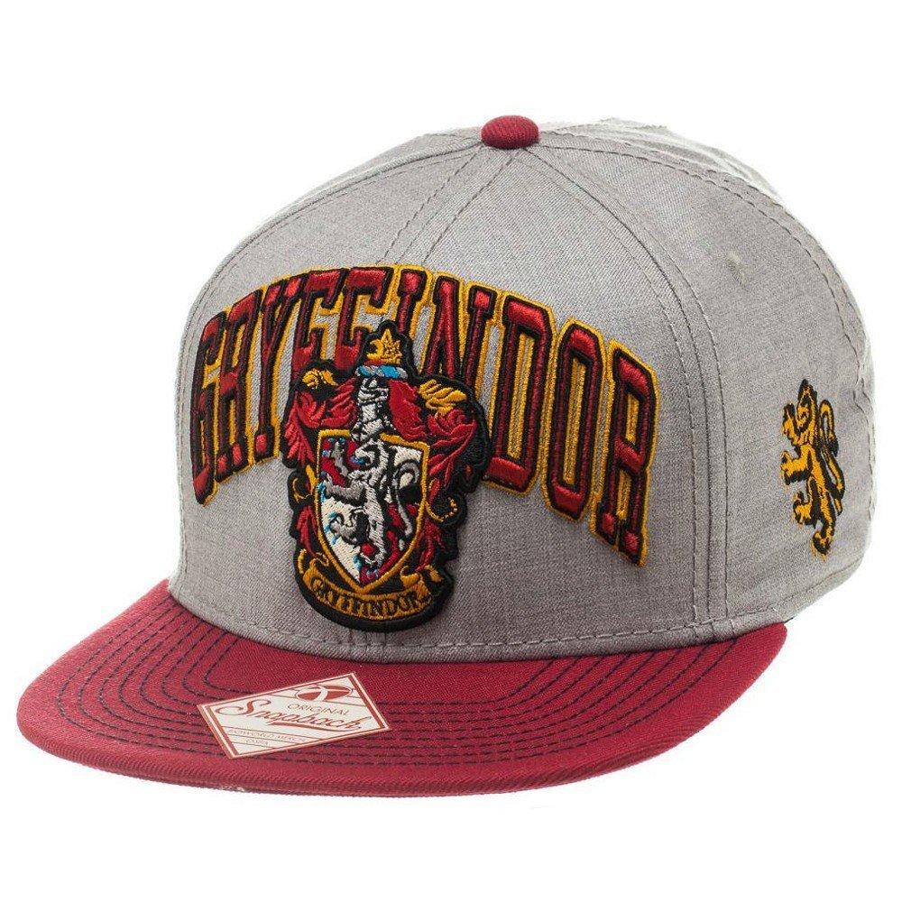 Harry Potter Gryffindor Collegiate Gray Men's Snapback Ballcap