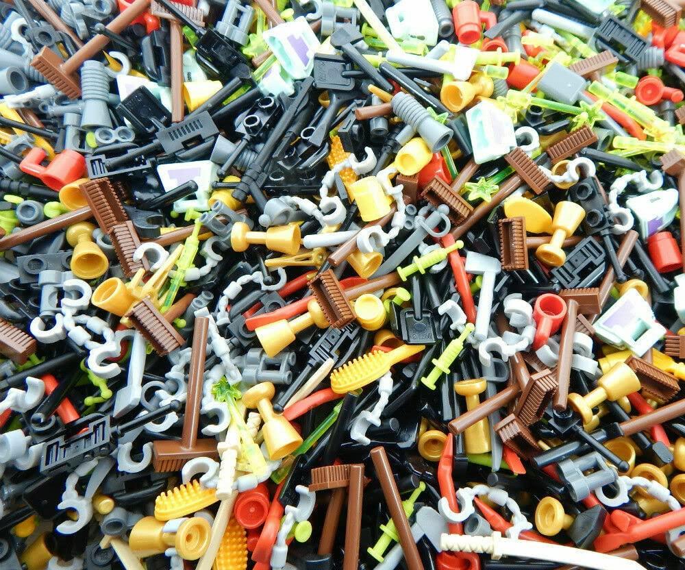 100 New Random Lego Accessories - Mystery Pack