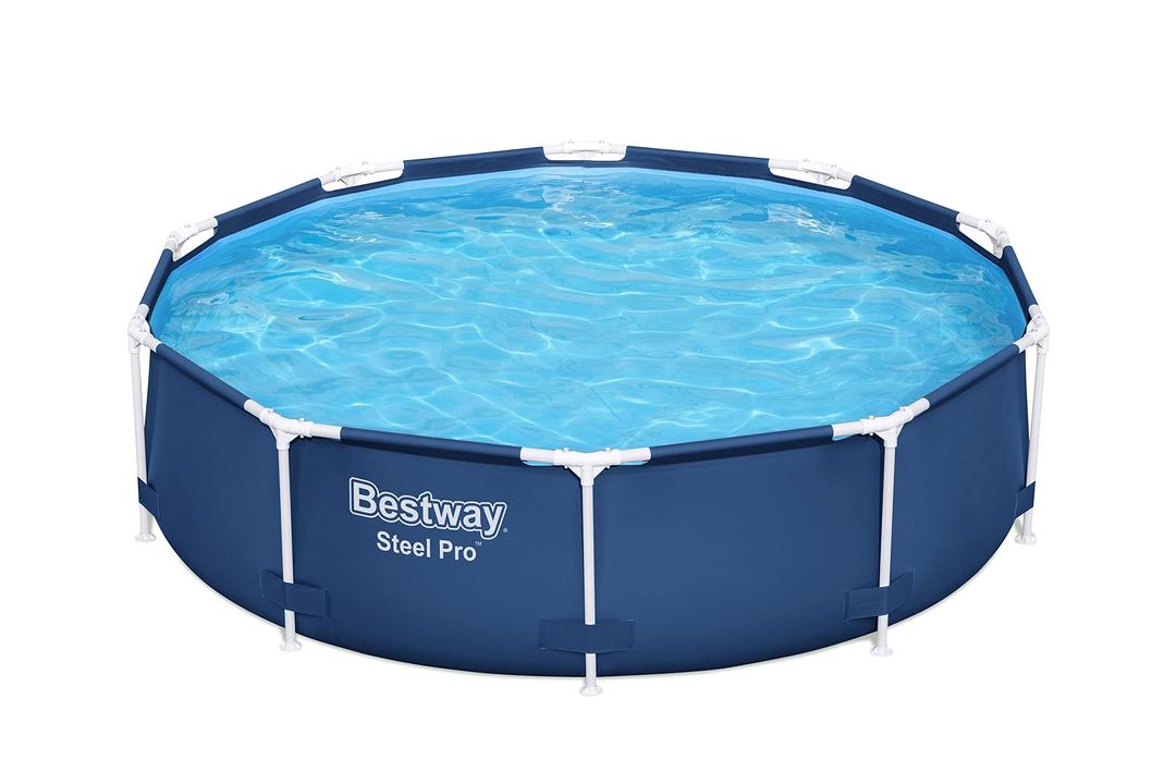 BestwaySteel Pro 10' x 30" Round Above Ground Pool Set | Includes 330gal Filter Pump