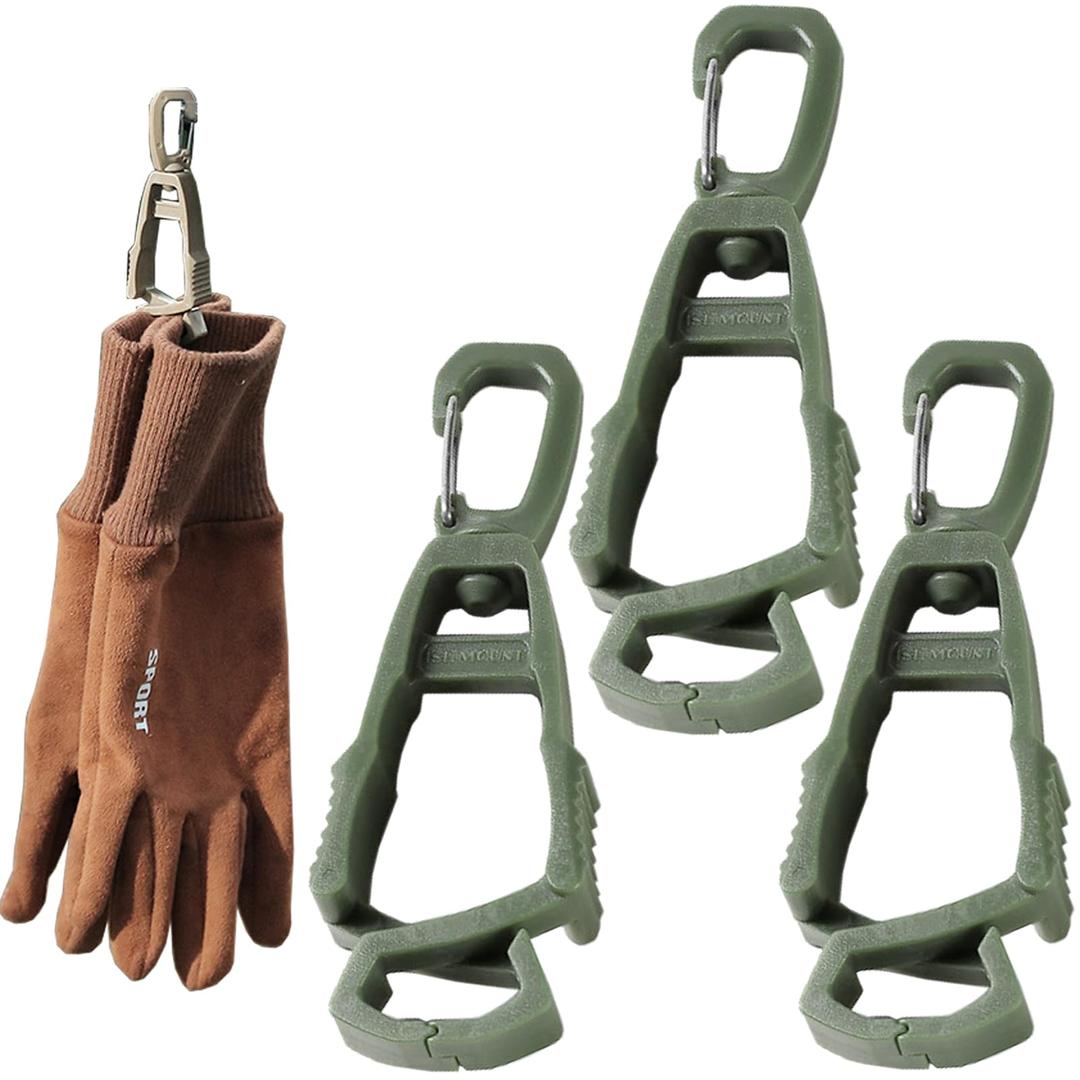 3pcs Glove Clips, Glove Holder, Glove Clips For Work, Work Gloves, For Duty Belt, For Construction