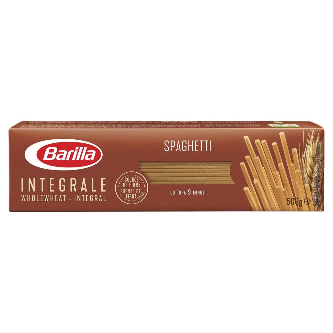 BarillaSpaghetti No.5 whole wheat - Integrale 500 g (Pack of 1)