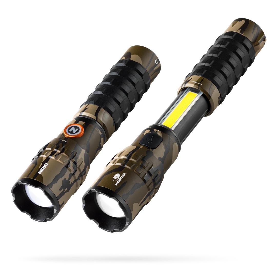 NEBOSlyde King Flashlight, Rechargeable LED Flashlight and Work Light, Bright, Durable, Everday Carry & Camping Flashlight with 4 Light Modes, C.O.B. Work Light and Magnetic Base