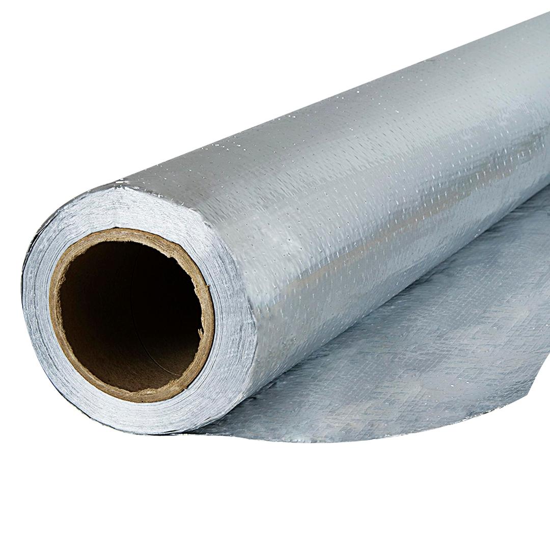 Radiant Barrier, Insulation Roll, Attic Insulation, 1000 SqFt, 250x4, Reflective Insulation, House Wrap, Radiant Barrier Insulation Roll, Foil Insulation, Double Reflective Foil Insulation, Perforated