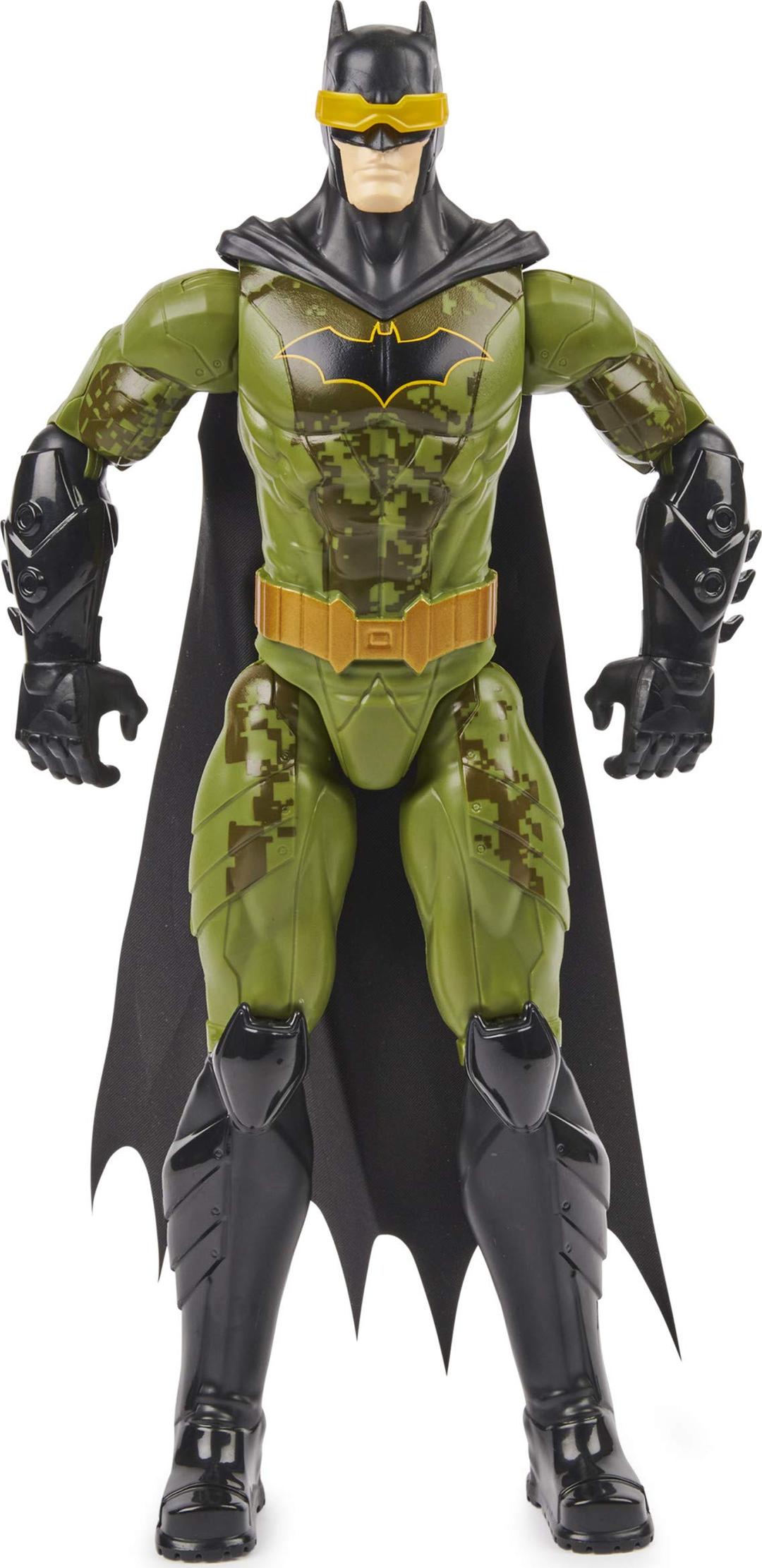 BATMAN 12-inch Action Figure (Camo Suit), for Kids Aged 3 and up