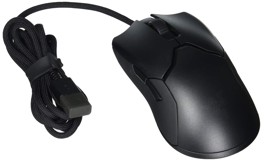 RazerViper 8KHz Ultralight Ambidextrous Wired Gaming Mouse: Fastest Gaming Switches - 20K DPI Optical Sensor - Chroma RGB Lighting - 8 Programmable Buttons - 8000Hz HyperPolling - Classic Black