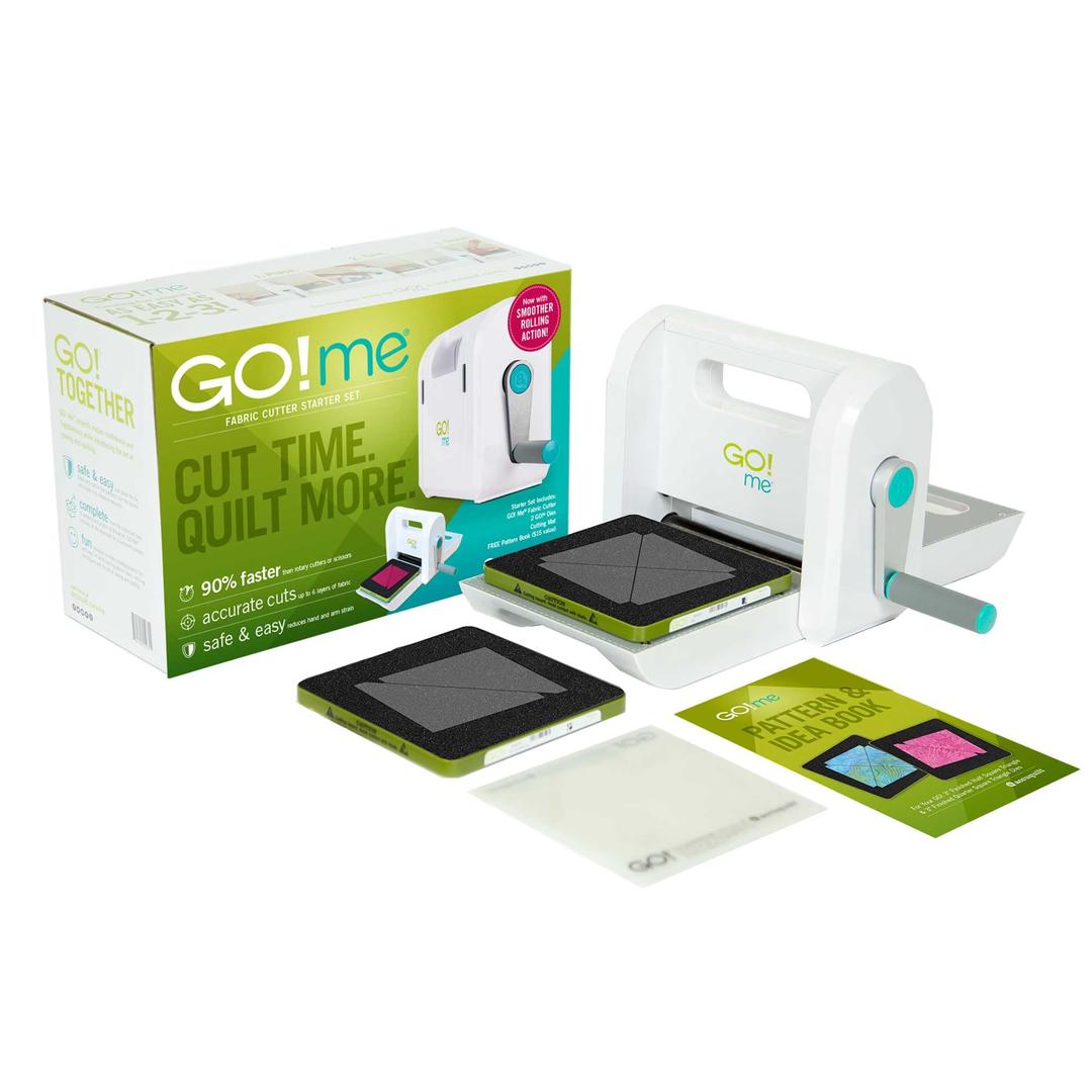 AccuQuilt Go! Me Fabric Cutter Starter Set