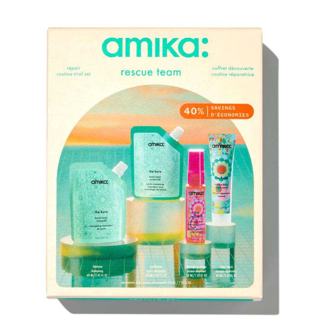 amika rescue team hair routine trial set