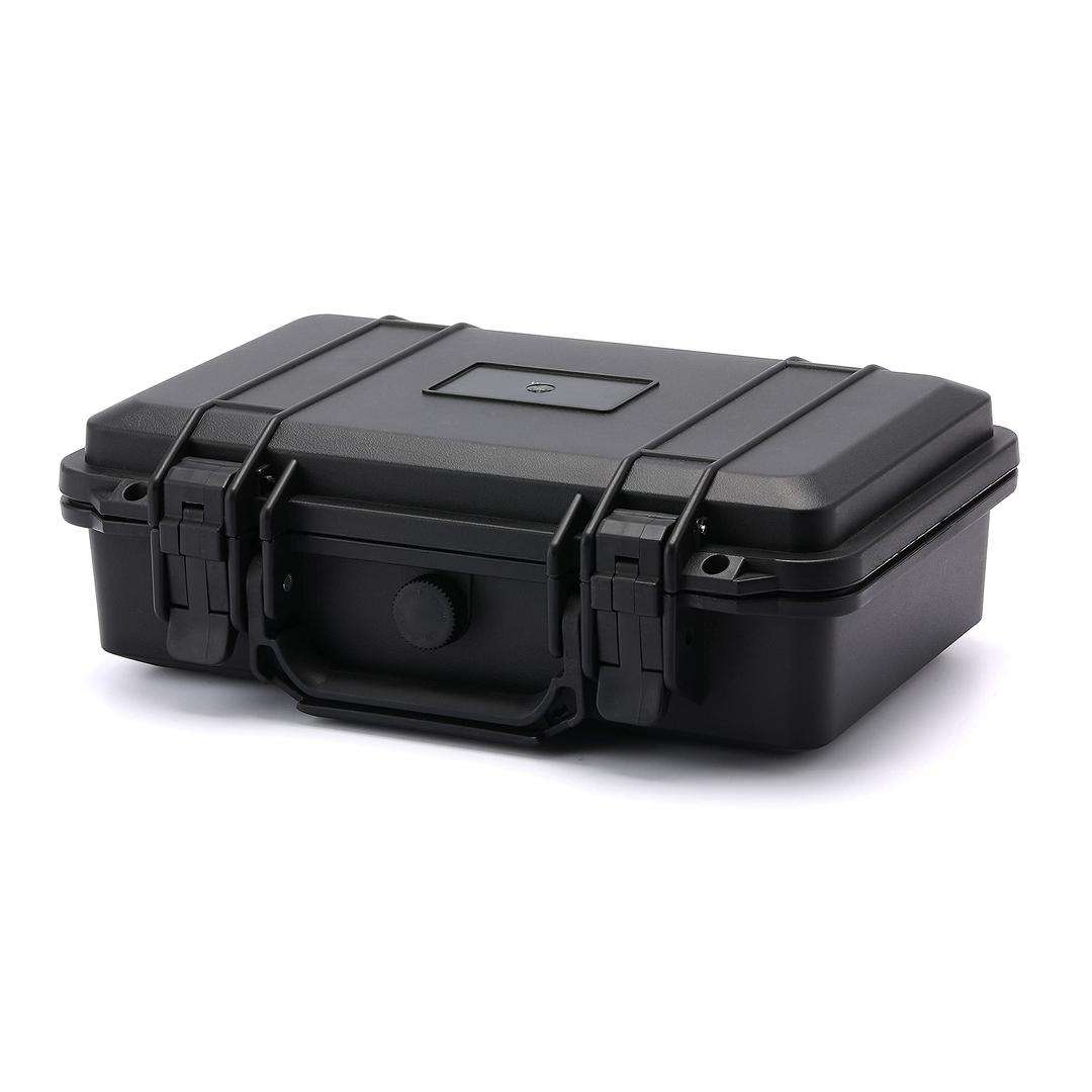 Mayouko Portable Tool Box with Shock- Proof Sponge, Water Proof Grade IP67, Waterproof Hard Case with Foam Insert, Shockproof Carrying Case, Explosion Proof Box, 11.6"L×8.3"W×3.9"H