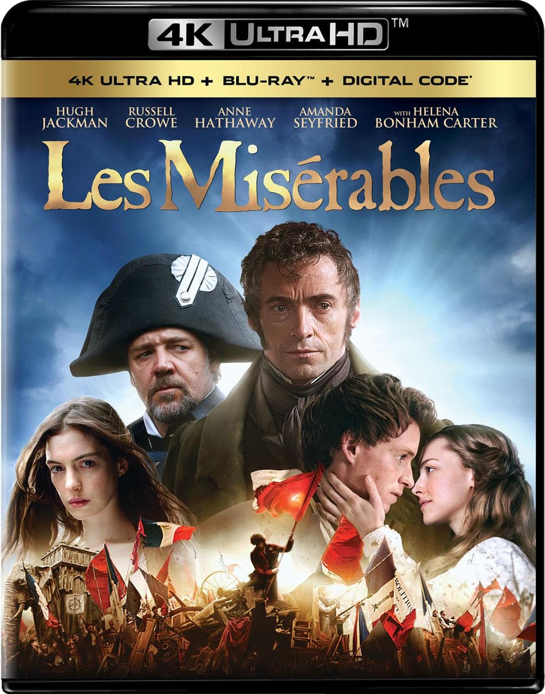 Les Misérables (2012) - 4K Ultra HD + Blu-ray + Digital [4K UHD]