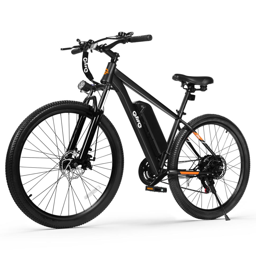 Racer Electric Bike for Adults - 21-Speed Mountain Lightweight Ebike with Peak 1000W 28MPH Brushless Motor, 48V10.4Ah Removable Battery, 27.5X2.1 Tire Step Over E-MTB, Up to 50 Miles, E Bikes