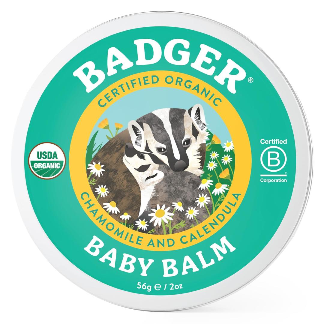 Badger Baby Balm, Chamomile - 2 oz