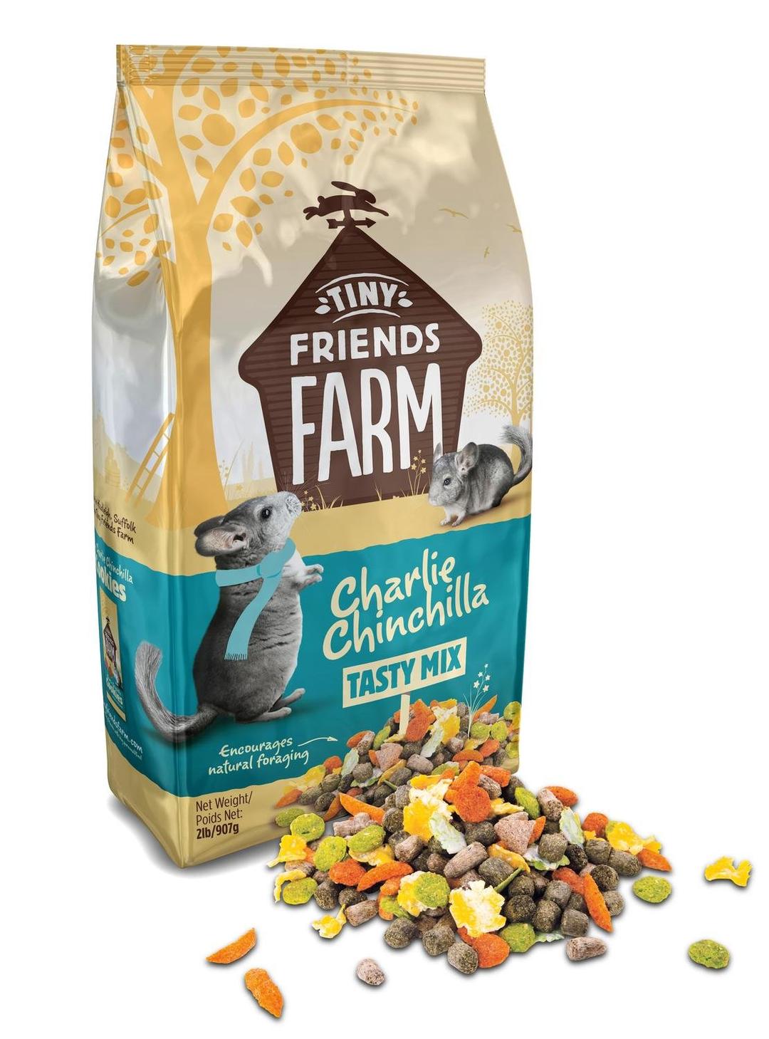 Supreme Petfoods Tiny Friends Farm Charlie Chinchilla Food, 2 Lb