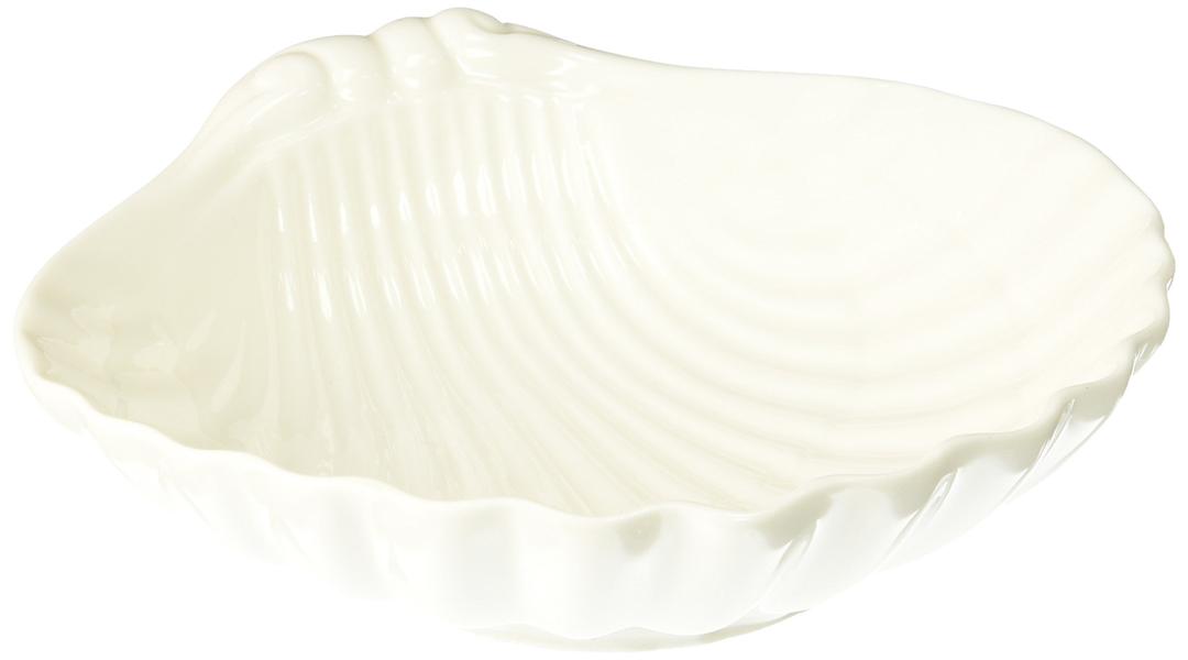 Abbott Collection Shell Soap Dish, White