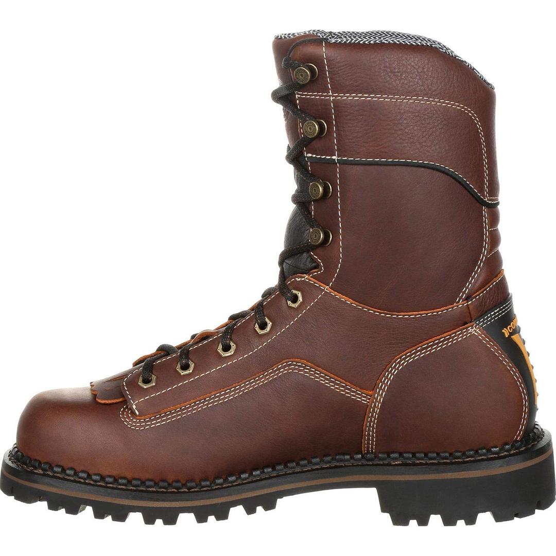 Georgia Boot Men's Amp Lt Low Heel Logger Industrial Boot