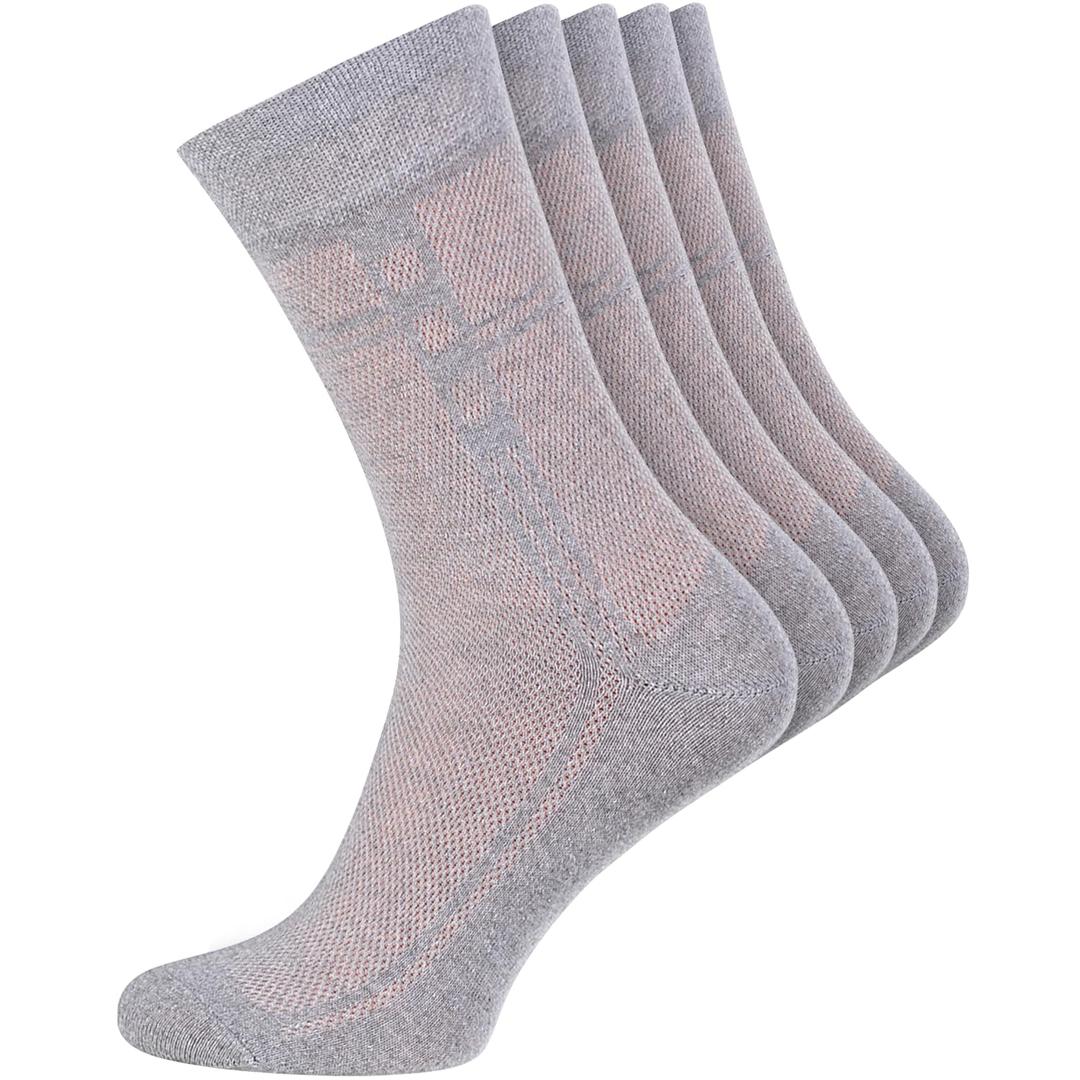 Men's Socks, Ultra Thin Breathable Cotton Mens Dress Socks (5 pack), Super Soft and Lightweight Socks for Men