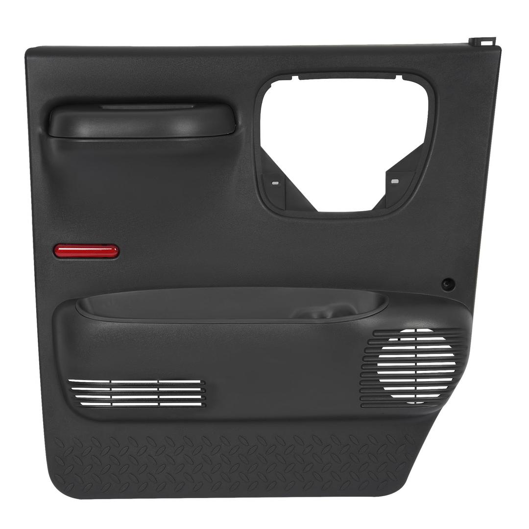 HECASAInner Door Trim Panel Compatible with 2003-2009 Chevy Chevrolet Kodiak GMC Topkick C4500/C5500 Models with Rpo Codes Replacement for 15256417 Driver Side Gray