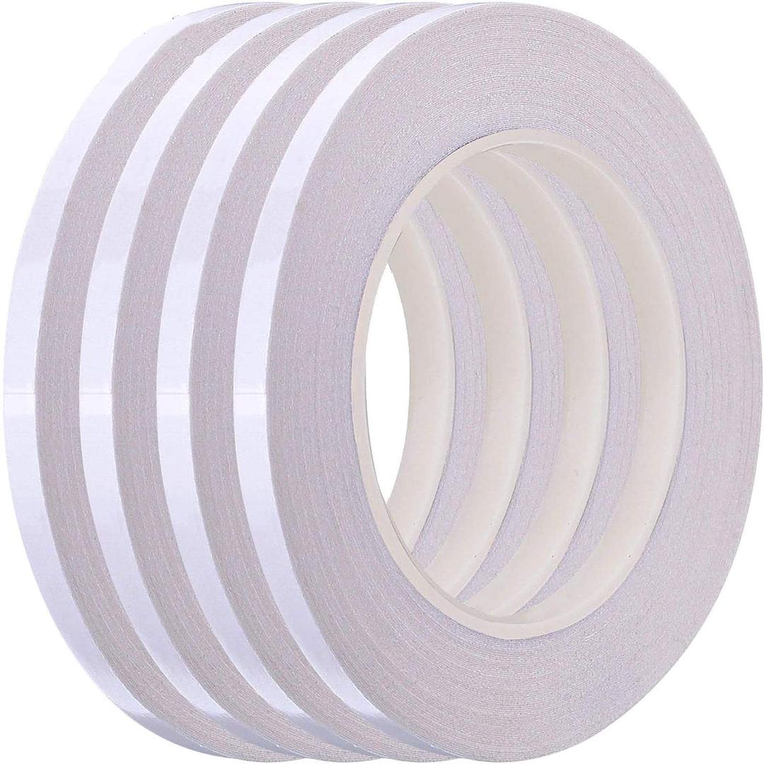 OutusQuilting Tape Wash Away Tape Each 1/4 Inch by 22 Yard (4 Roll)