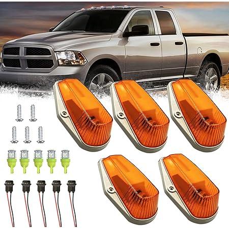 5PCS Cab Lights, Cab Lights for Ford F250, Truck Cab Lights Compatible with 1973-1997 Ford F-150 F-250 F-350 F450 F550 F Series Pickup Super Duty Trucks