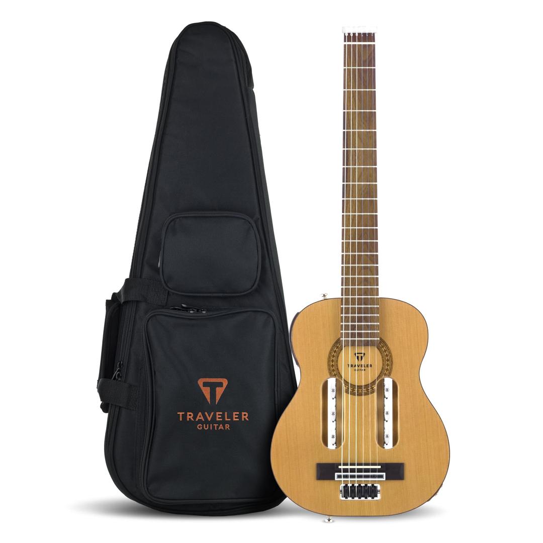 Traveler Guitar Guitar 6 String Escape Classical (Cedar Top), Right, (ESC CDG)