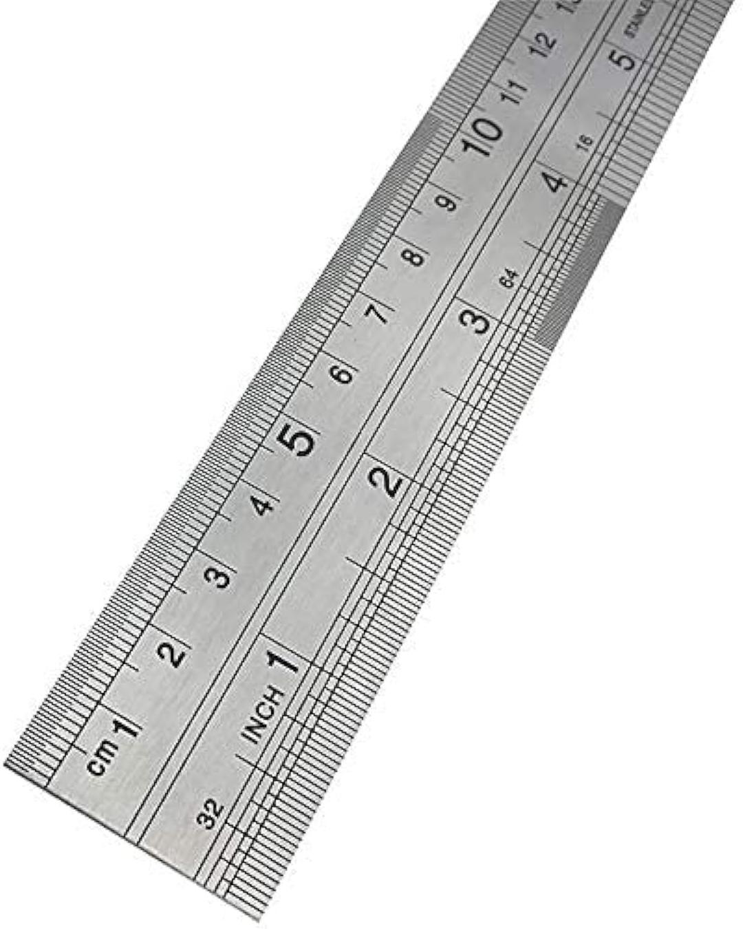 ONE METRE Ruler Stainless Steel 1M Long Metal 40" Measure Rule/Meter 100cm